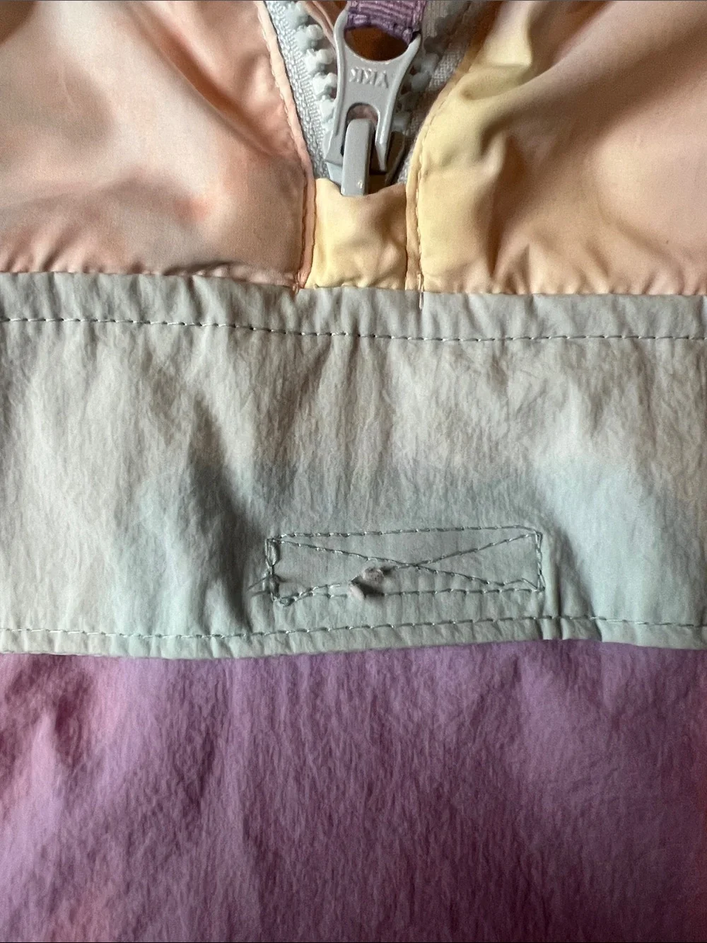 Cat & Jack Pastel Tie-Dye Hooded Windbreaker
